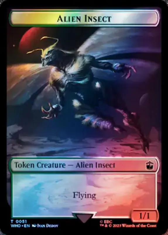 Alien Insect [Doctor Who Tokens]