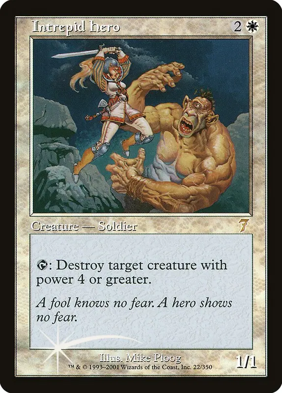 Intrepid Hero [Seventh Edition]