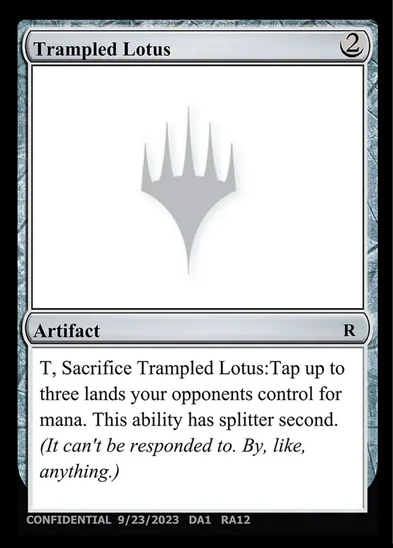 Trampled Lotus [Unknown Event]