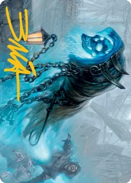Nebelgast Intruder Art Card (Gold-Stamped Signature) [Innistrad: Midnight Hunt Art Series]
