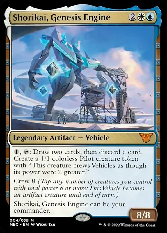 Shorikai, Genesis Engine [Kamigawa: Neon Dynasty Commander] - Japones