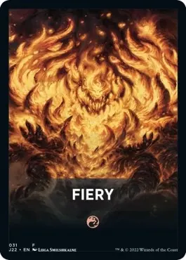 Fiery Theme Card [Jumpstart 2022 Front Cards]