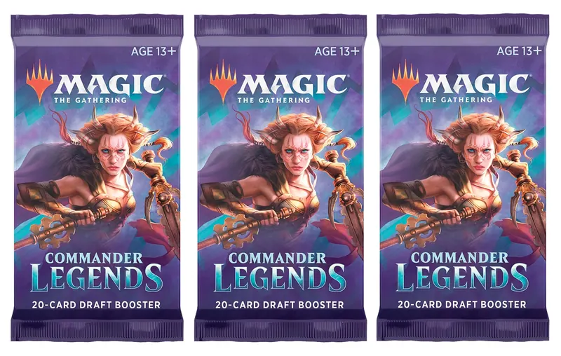 MTG COMMANDER LEGENDS SOBRE DE CARTAS