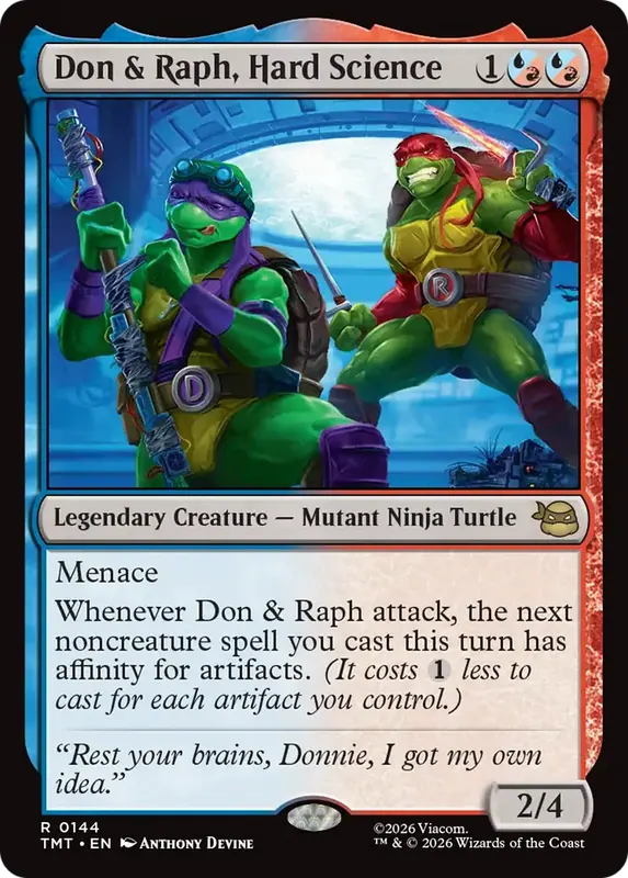 Don & Raph, Hard Science [Teenage Mutant Ninja Turtles]