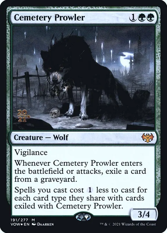 Cemetery Prowler [Innistrad: Crimson Vow Promos]