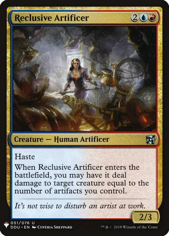 Reclusive Artificer [The List]