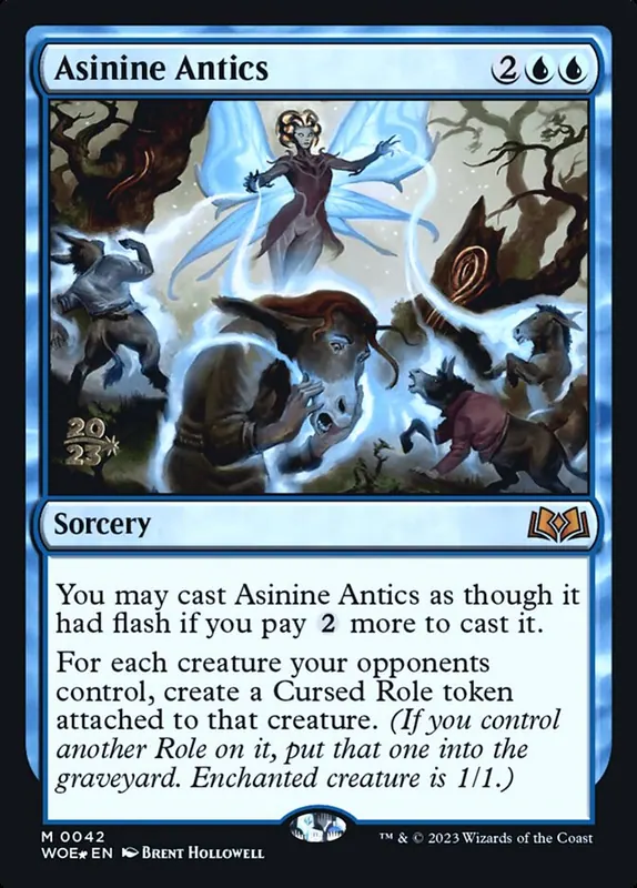 Asinine Antics [Wilds of Eldraine Promos]