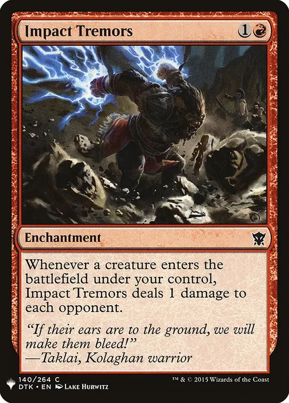 Impact Tremors [Mystery Booster]
