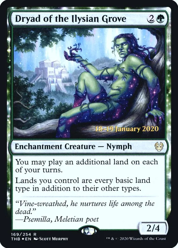 Dryad of the Ilysian Grove [Theros Beyond Death Promos]