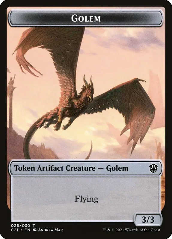 Golem [Commander 2021 Tokens]