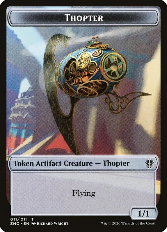 Thopter [Zendikar Rising Commander Tokens]