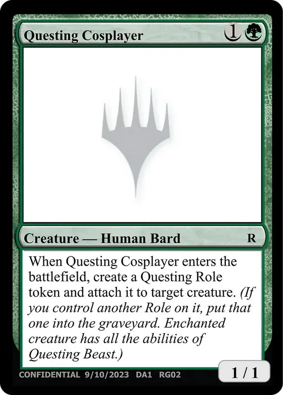 Questing Cosplayer [Mystery Booster]