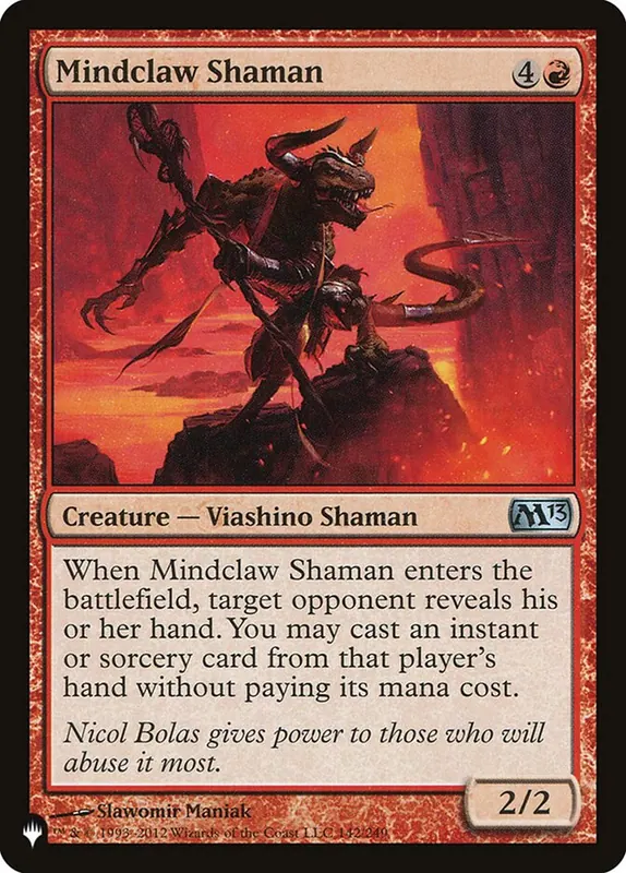 Mindclaw Shaman [The List]