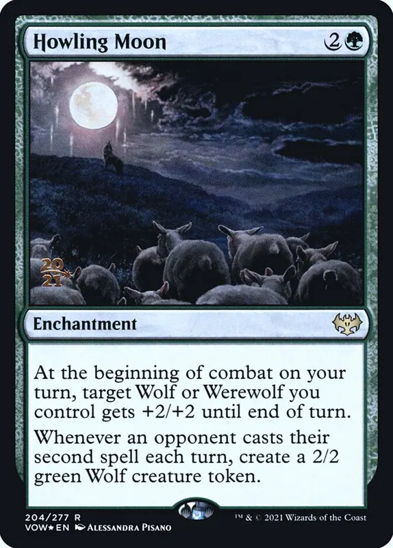 Howling Moon [Innistrad: Crimson Vow Promos]