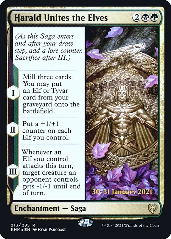 Harald Unites the Elves [Kaldheim Promos]