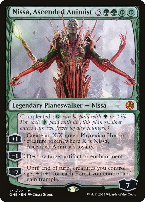Nissa, Ascended Animist - Español [Phyrexia: All Will Be One]