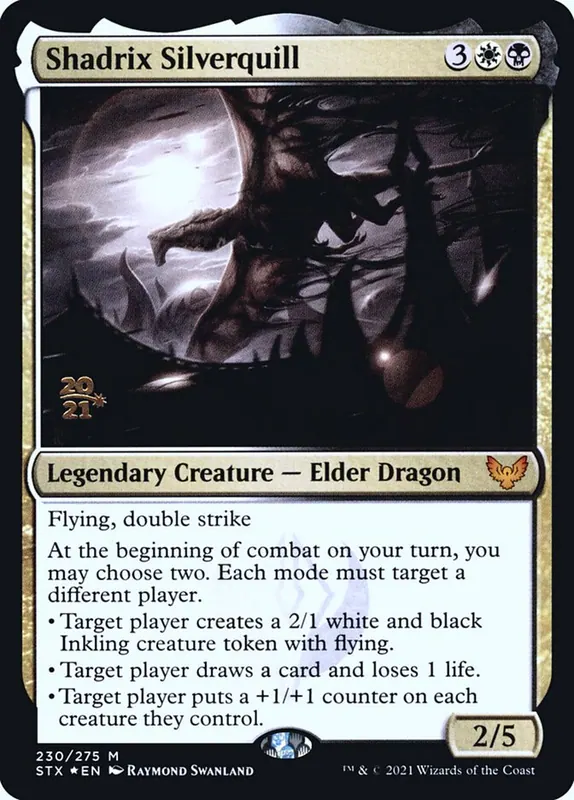 Shadrix Silverquill [Strixhaven: School of Mages Promos]