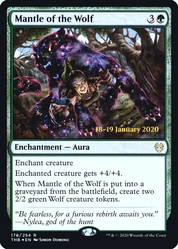 Mantle of the Wolf [Theros Beyond Death Promos]