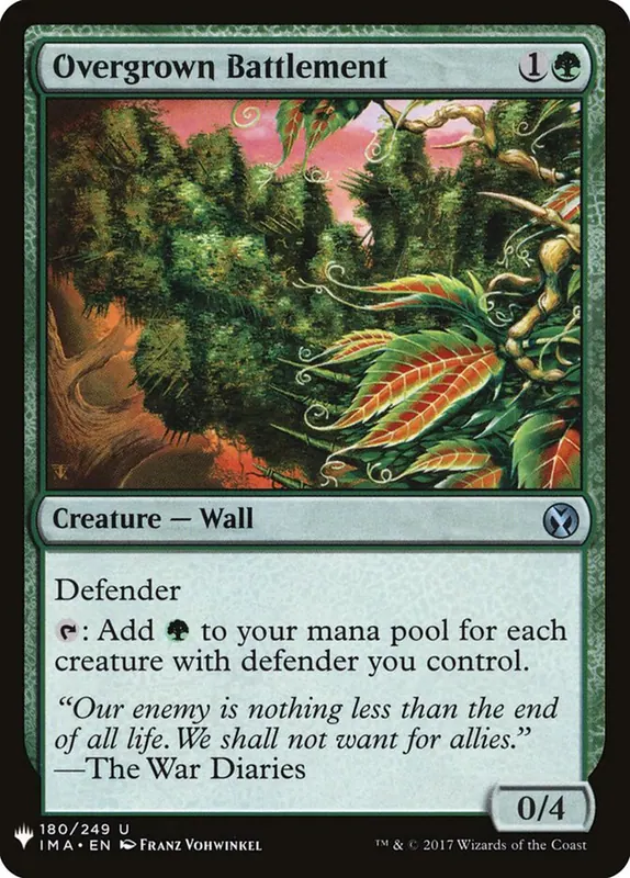 Overgrown Battlement [The List]