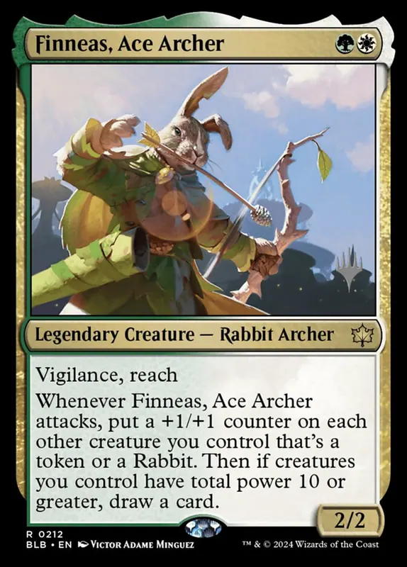 Finneas, Ace Archer [Bloomburrow Promos]