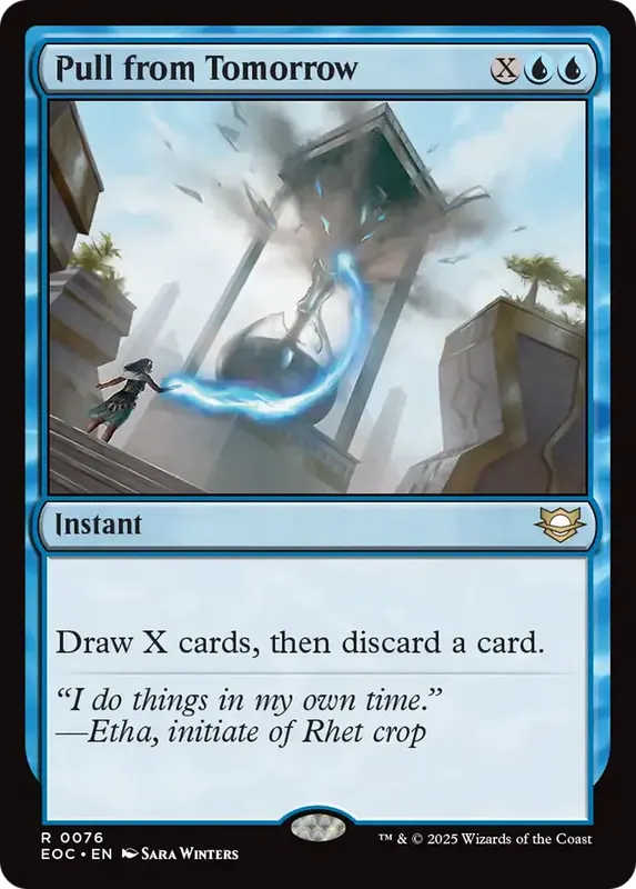 Pull from Tomorrow [Edge of Eternities Commander]