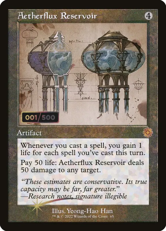 Aetherflux Reservoir [The Brothers' War Retro Artifacts]