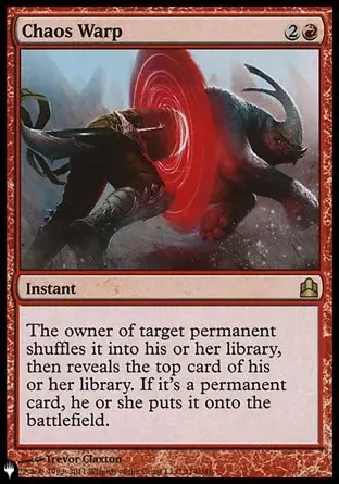 Chaos Warp (CMD) [The List]