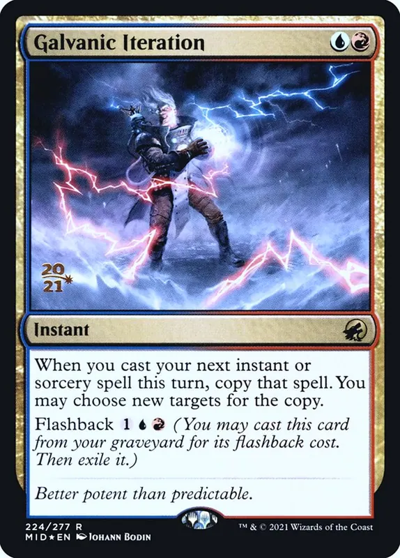 Galvanic Iteration [Innistrad: Midnight Hunt Promos]