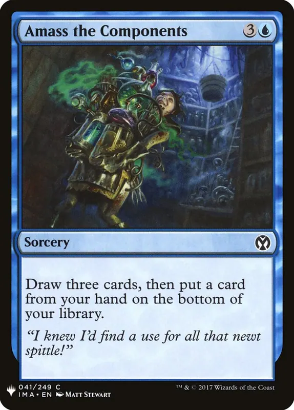Amass the Components [The List]