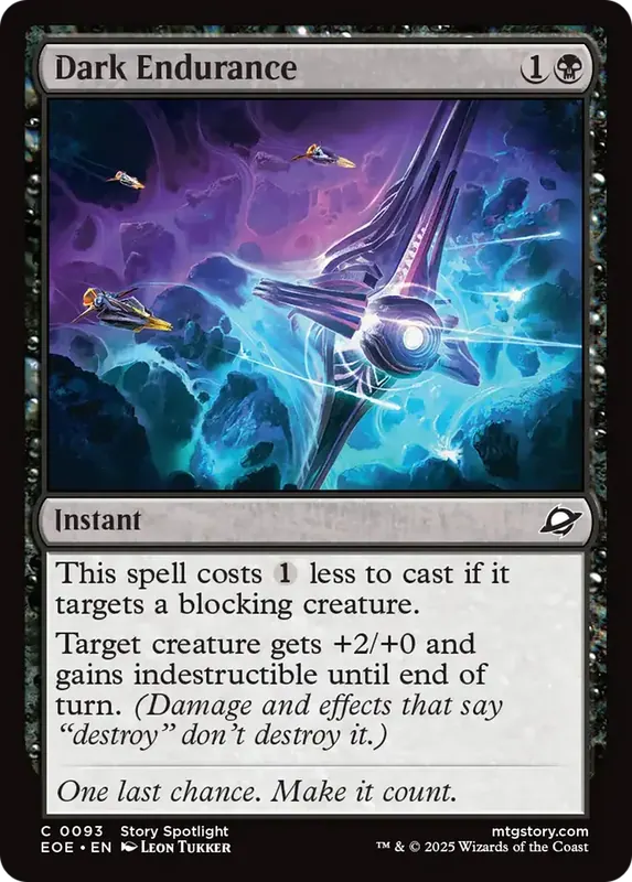Dark Endurance [Edge of Eternities]