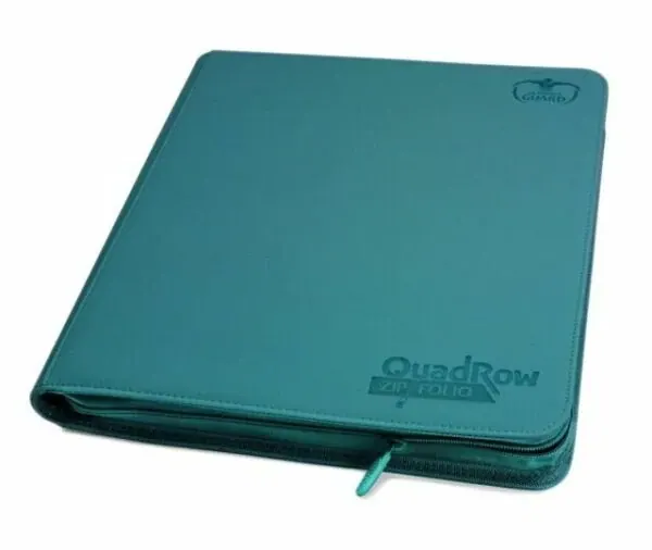 UG PORTAFOLIO 12 POCKET QUADROW ZIPFOLIO PETROL