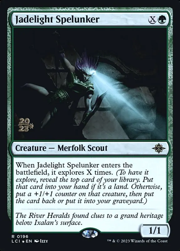 Jadelight Spelunker [The Lost Caverns of Ixalan Promos]