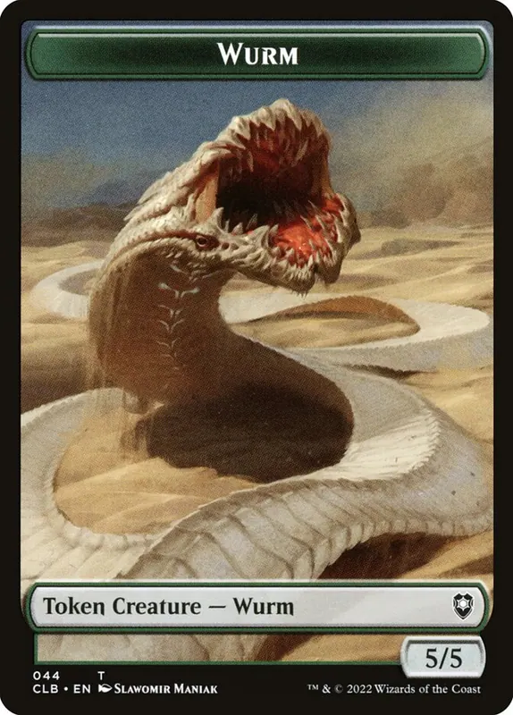 Wurm [Battle for Baldur's Gate Tokens]