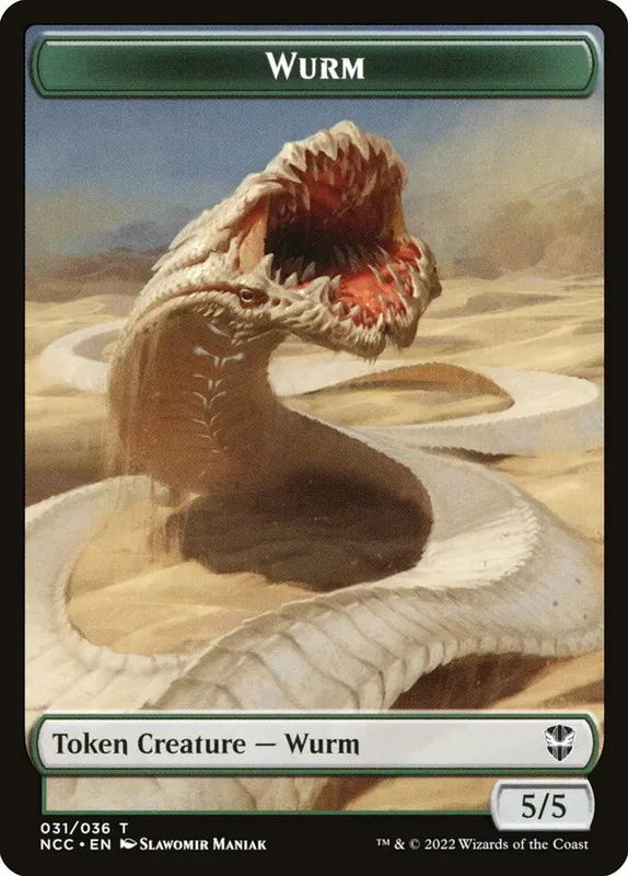 Wurm [New Capenna Commander Tokens]