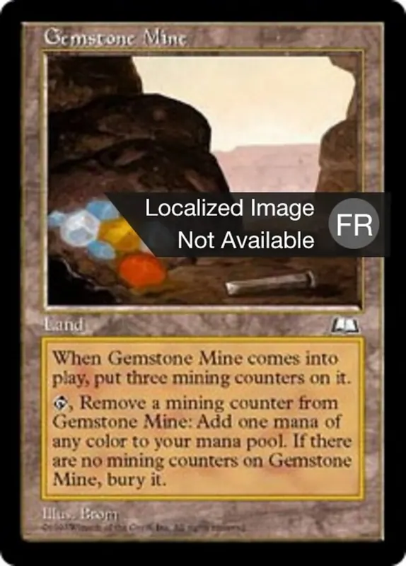 Gemstone Mine [Weatherlight] - Francés