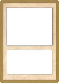 2002 World Championship Blank Card [World Championship Decks 2002]