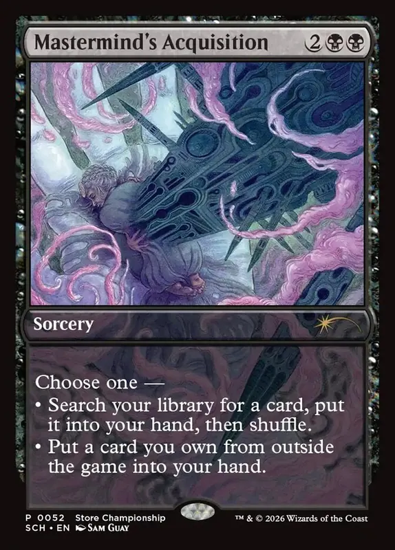 Mastermind's Acquisition [Store Championships]