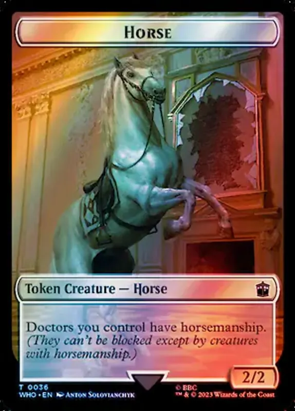 Horse [Doctor Who Tokens]