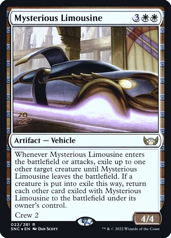 Mysterious Limousine [Streets of New Capenna Promos]
