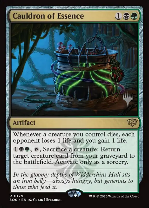 Cauldron of Essence [Secrets of Strixhaven Promos]