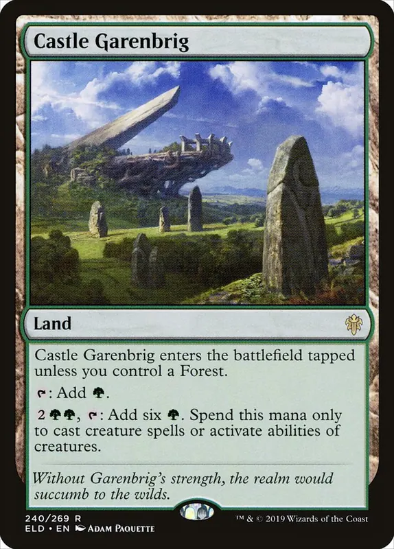 Castle Garenbrig [Throne of Eldraine] - Español