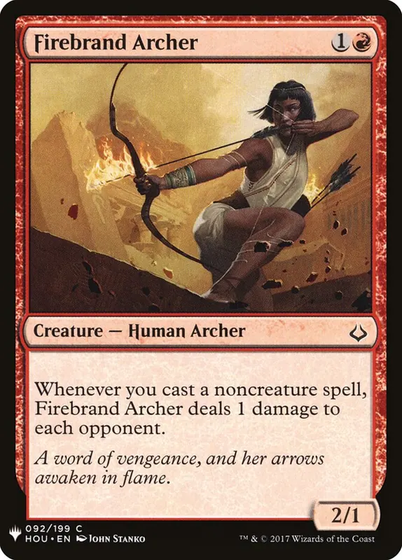 Firebrand Archer [The List]