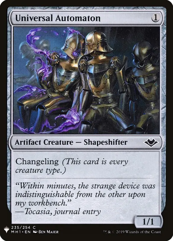 Universal Automaton [The List]
