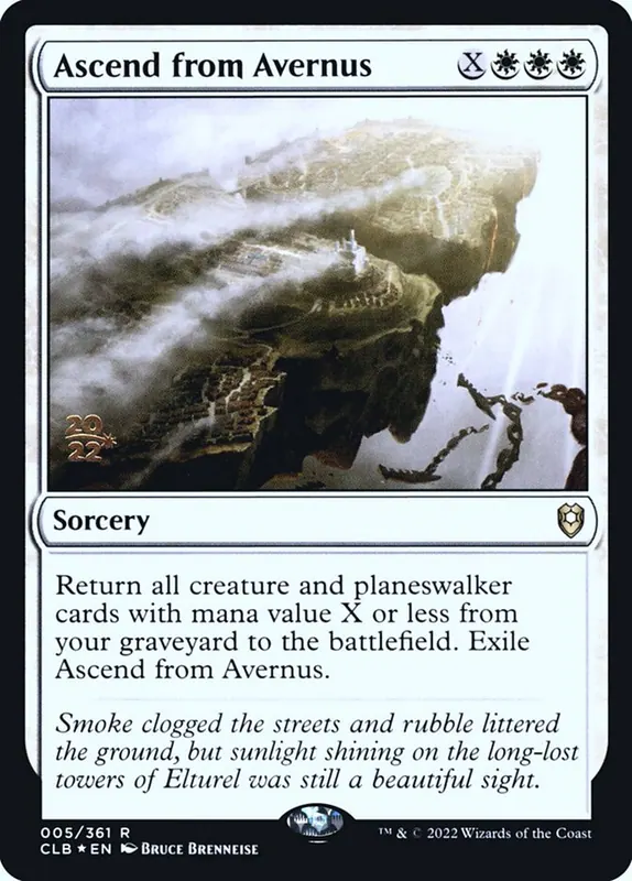 Ascend from Avernus [Battle for Baldur's Gate Promos]