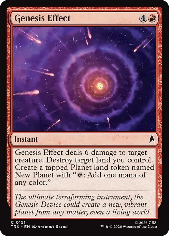Genesis Effect [Star Trek]