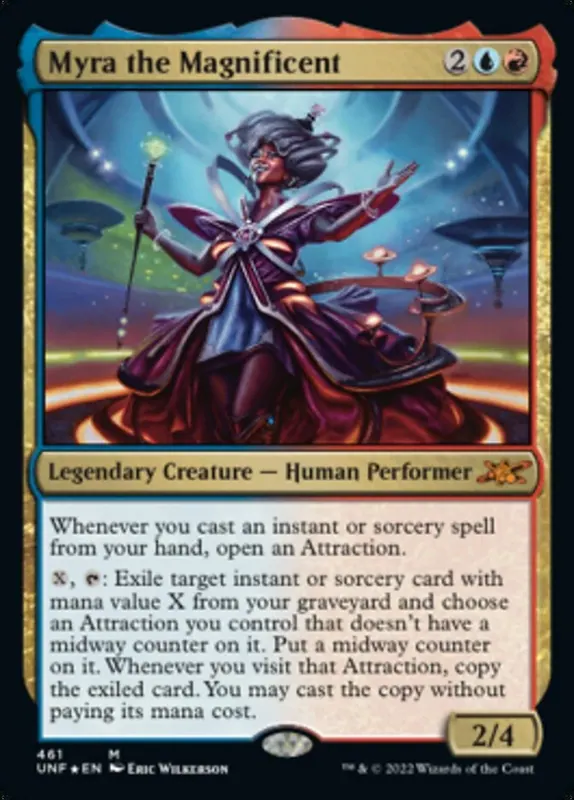 Myra the Magnificent (Galaxy Foil) [Unfinity]