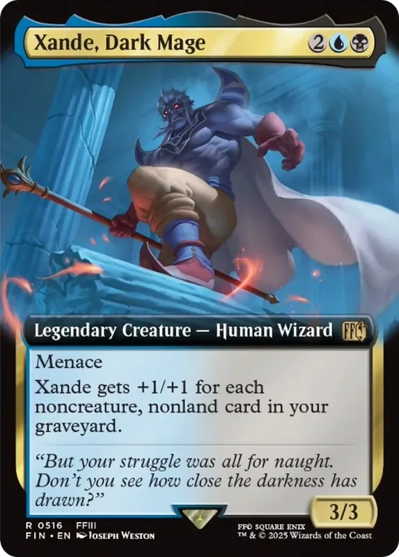 Xande, Dark Mage (Extended Art) [FINAL FANTASY]