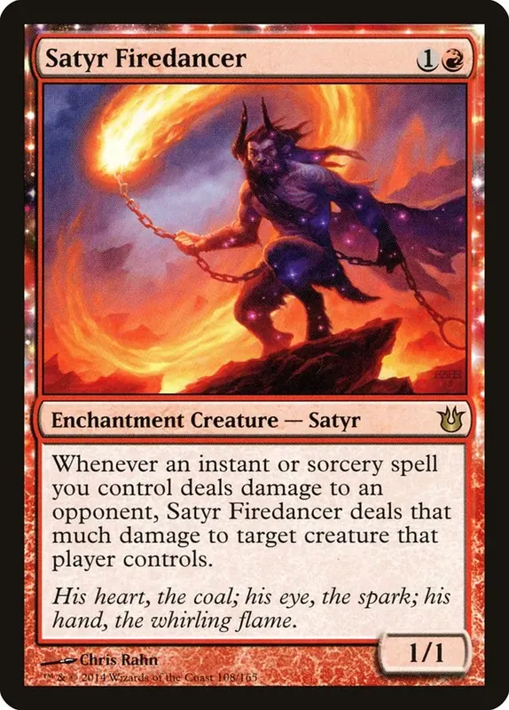 Satyr Firedancer - Español [Born of the Gods]