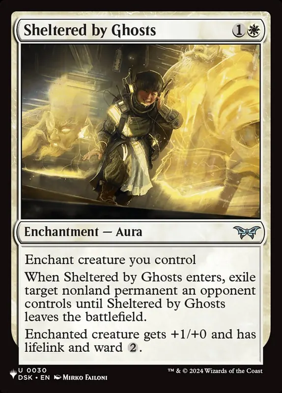 Sheltered by Ghosts [The List]