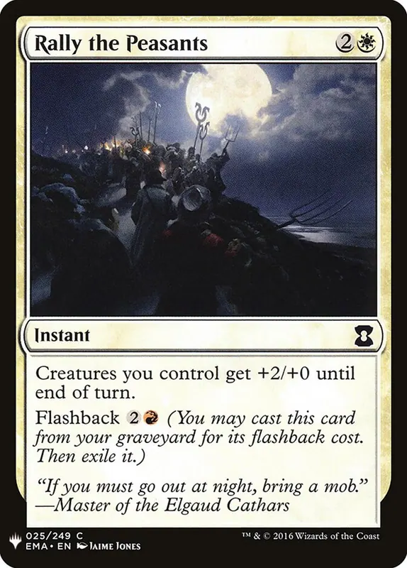 Rally the Peasants [The List]